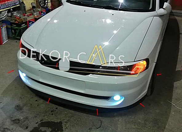 OPEL VECTRA B ZENDER ÖN TAMPON FİBERGLASS BOYASIZ - 2