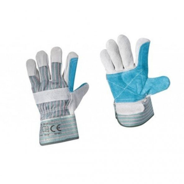 Yarma Deri Iş Eldiveni - 12 Adet ürün görseli