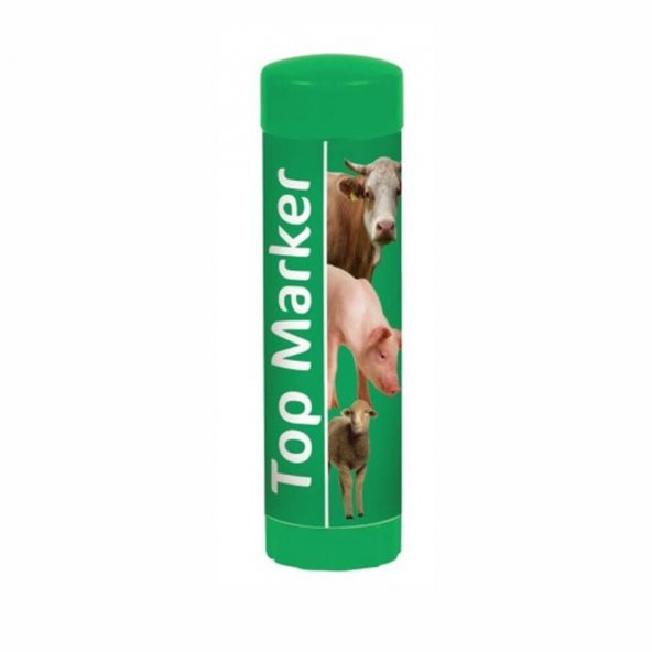 TopMarker Hayvan İşaretleme Kalemi Yeşil-2 Adet - 2