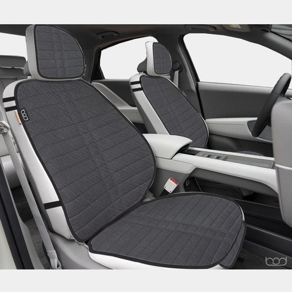 Bod Bmw E90 Oto Koltuk Koruma Kılıfı 2005-2011 Artemis Serisi Füme - Resim 2