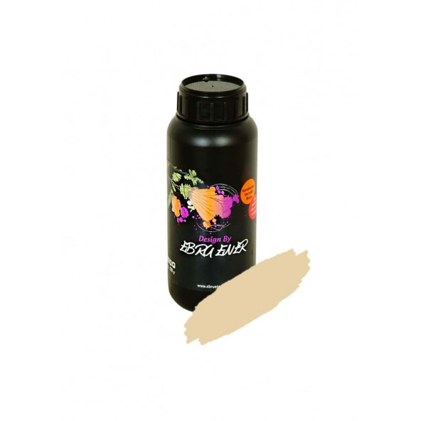 Ebru Ener Yeni Nesil Vernikli Genel Yüzey Boyası (Anka) Sahra Bej 500 gr.