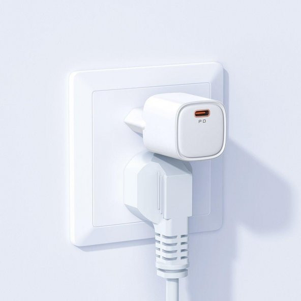 Mcdodo CH-4020 20W PD TypeC Hızlı Şarj Cihazı -Beyaz - 3