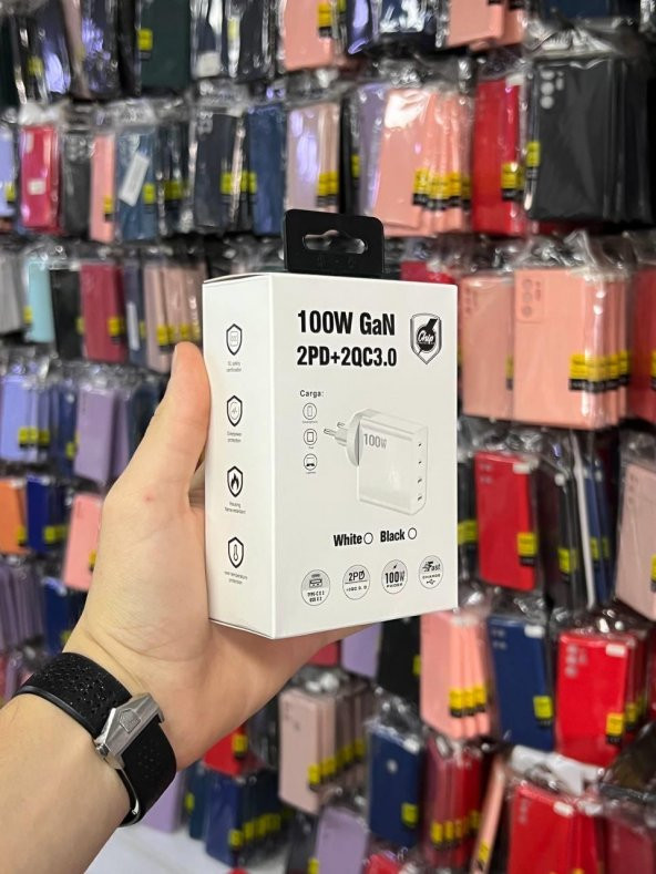 Ygt USB-C 4 Çıkışlı 100W Şarj Adaptörü - 2