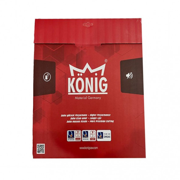 KÖNİG 180 3.0 30 Z:40 AHŞAP ELMAS DAİRE TESTERE - 2