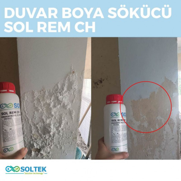 İç Ve Dış Cephe Duvar Boya Sökücü  /  Sol Rem Ch - 2