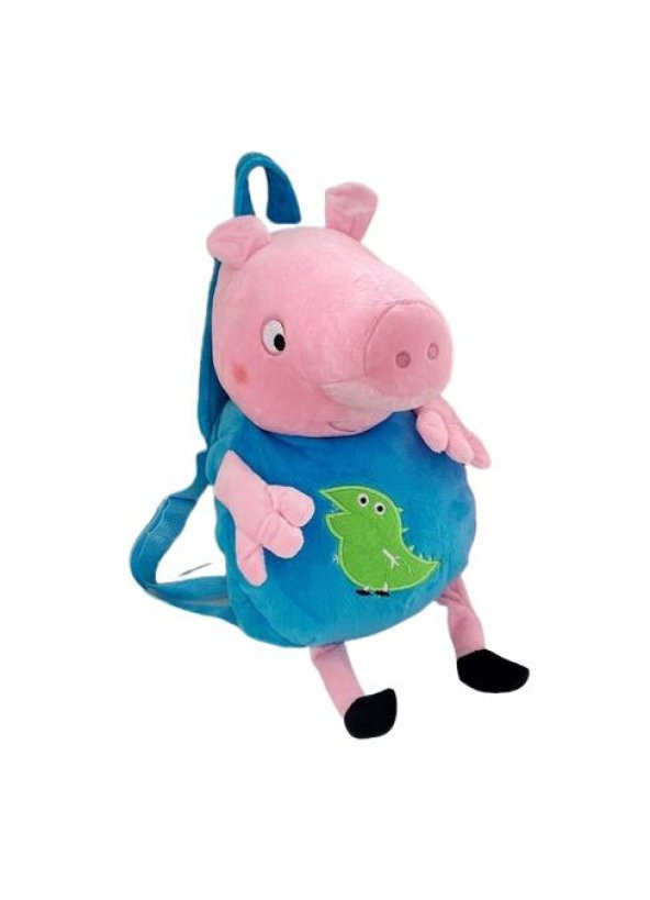 Peppa Pig George Çocuk Okul Sırt Çantası 40 cm