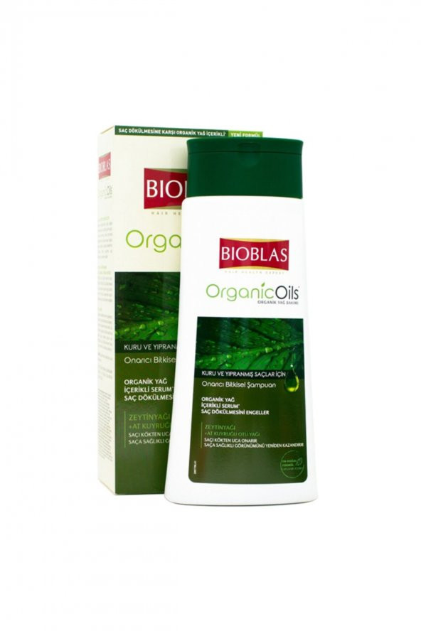 Bioblas 360 ml X2 Adet Kuru ve Yıpranmış Saçlar İçin Onarıcı Bitkisel Şampuan