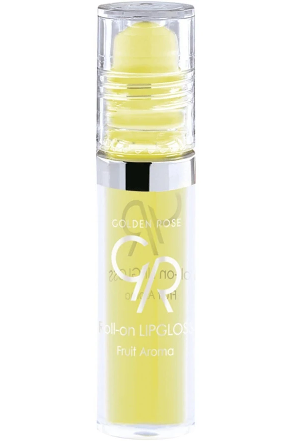 Golden Rose Fruit Aroma Roll On Lipgloss Lemon