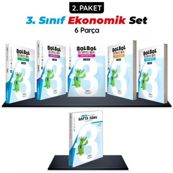 Öğretmen Evde Yayınları 3. Sınıf Süper Ekonomik Set – 6 Parça – Öğretmen Evde Yayınları (2023-2024) ürün görseli 1