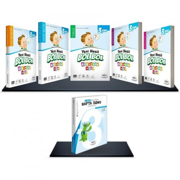 Öğretmen Evde Yayınları 3. Sınıf Süper Ekonomik Set - 6 Parça - Öğretmen Evde Yayınları (2022-2023) ürün görseli 1