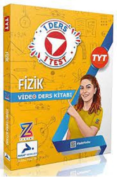 PRF Paraf Yayınları Fizikfinito Paraf Z Takımı TYT Fizik Video Ders Anlatım Kitabı