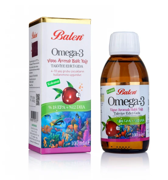 Omega-3 Vişne Aromalı * 100 ML ürün görseli 1