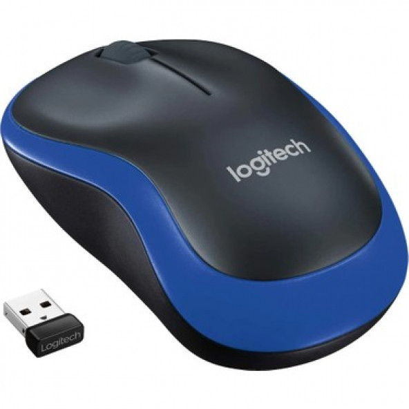 Logitech M220 Sessiz Kompakt Kablosuz Mouse - Mavi Siyah - 2