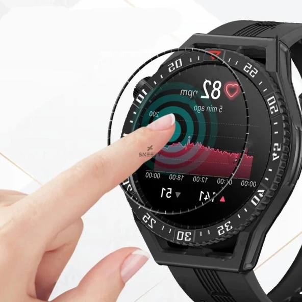 Huawei Watch Gt3 Se Uyumlu Polymer Nano 0.5 mm Watch Ekran Koruyucu