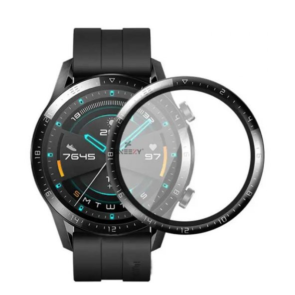 Huawei Watch Gt2 46mm Uyumlu Polymer Nano 0.5 mm Watch Ekran Koruyucu