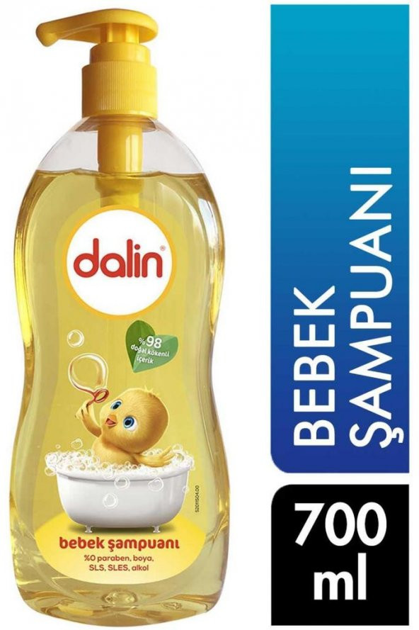 Dalin Bebek Şampuanı Klasik 700 Ml Pompalı 8690605061012 Şampuan - 1
