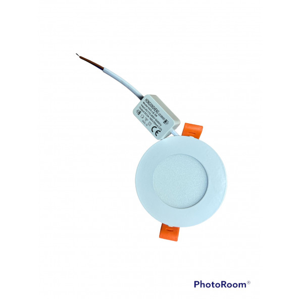 LAMPİST 3W SLİM LED SPOT BEYAZ IŞIK 2 ADET - 2
