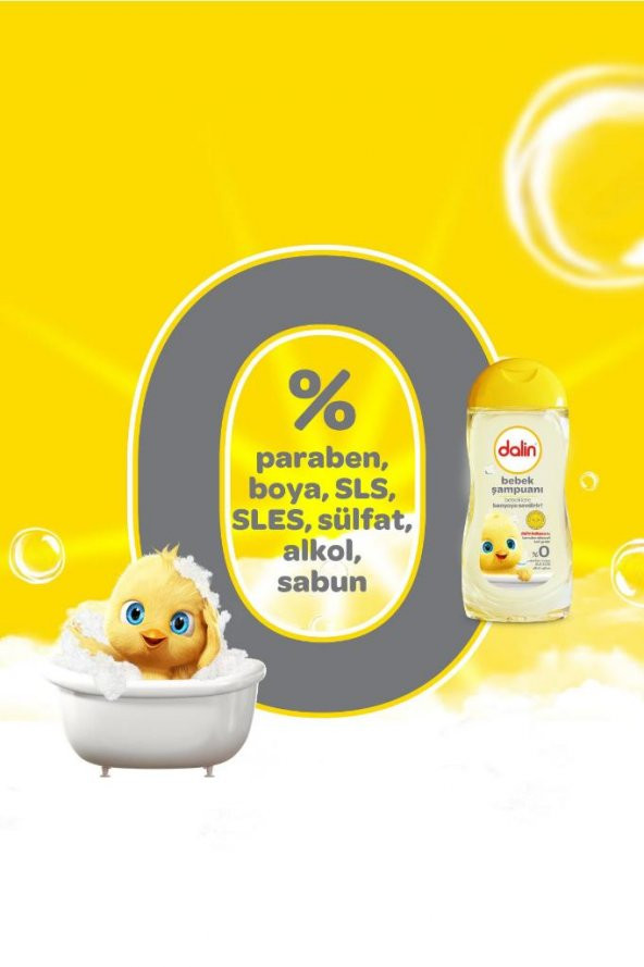 Dalin Klasik Bebek Şampuanı 200 Gr - Resim 3