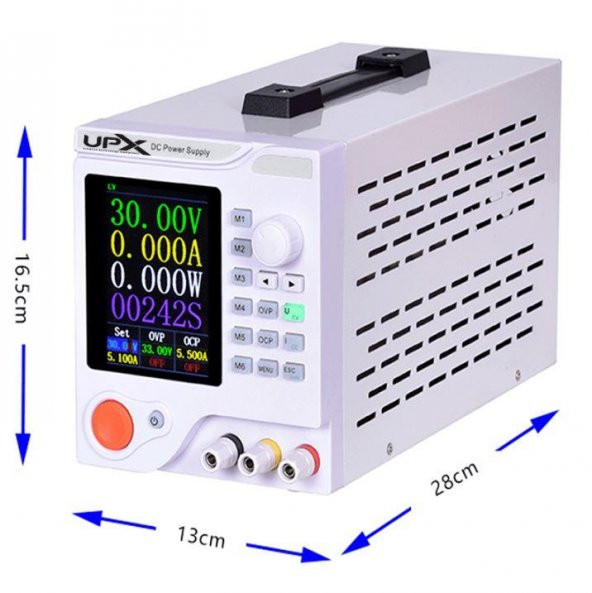 Upx L3005CP 0- 30V 0-5A Tek Çıkışlı Programlanabilir Dc Ayarlı 4 Haneli Güç Kaynağı - 3
