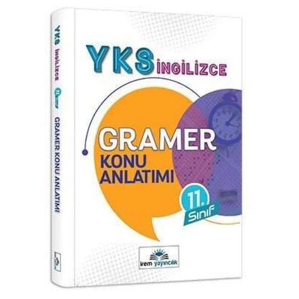 YKS İngilizce 11. Sınıf Gramer Konu Anlatımı İrem Yayıncılık