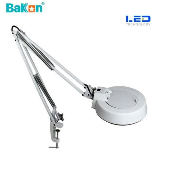 Bakon BK500C-15X 15w Led Akrobat Büyüteç 127 mm 15 Diopter Mercek ( Loop ) - 3