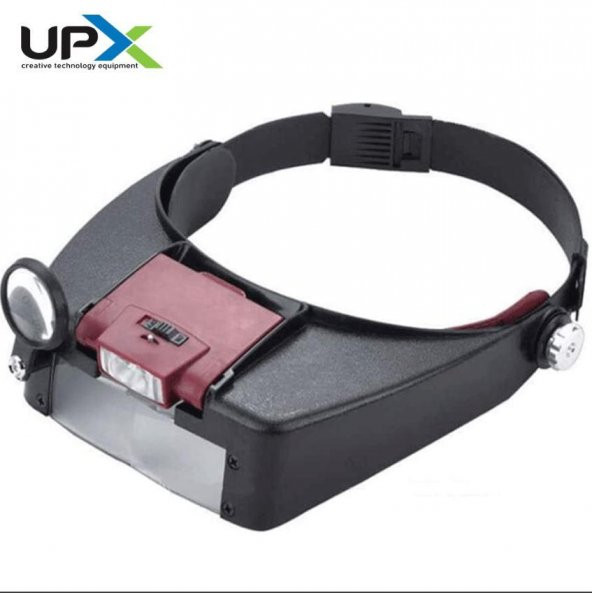 Upx 81007a Ayarlanabilir Kafa Büyüteç 1,5 - 3 - 8,5 -10 Diopter - 4