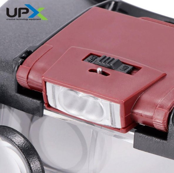 Upx 81007a Ayarlanabilir Kafa Büyüteç 1,5 - 3 - 8,5 -10 Diopter - 5