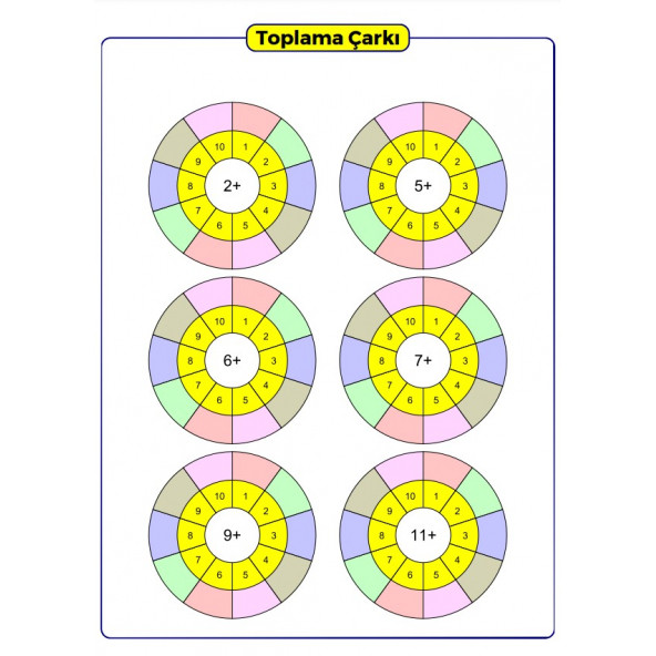 Okul Öncesi ve 1. Sınıflar İçin Matematik YAZ-SİL Kitabı - 7