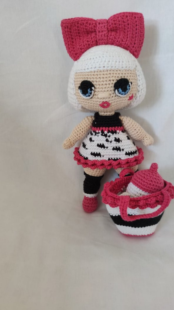 Lol Diva Amigurumi Organik Oyuncak - 2