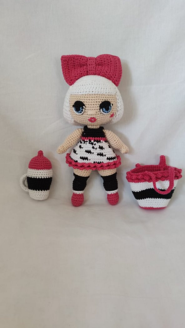 Lol Diva Amigurumi Organik Oyuncak - 3