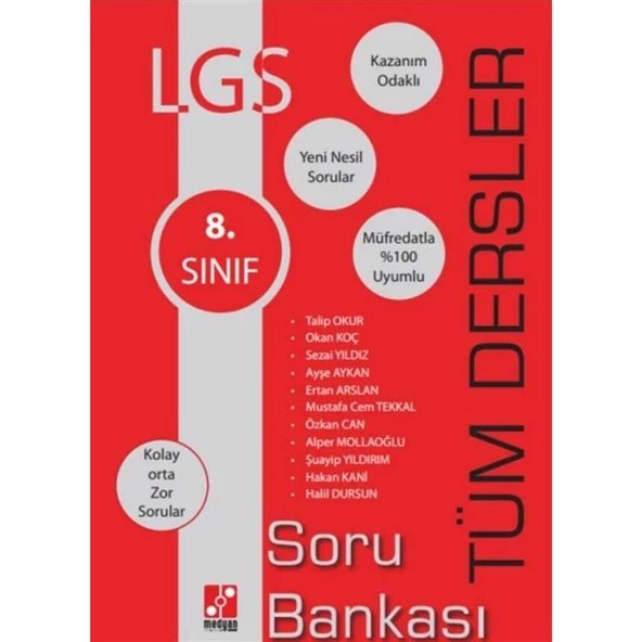 8. Sınıf LGS Tüm Dersler Soru Bankası