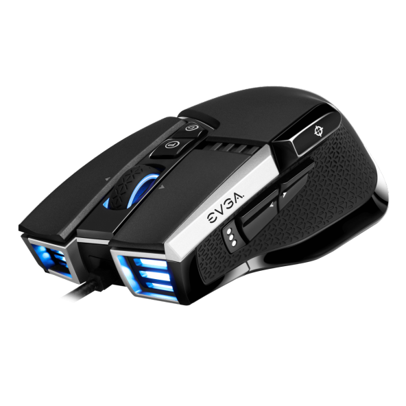 EVGA  X17 Gaming Mouse, Wired, Black, Customizable, 16,000 DPI, 5 Profiles, 10 Buttons, Ergonomic - 2