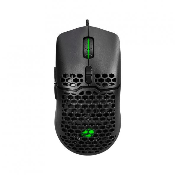 GAMEBOOSTER  m700 air-force rgb aydinlatmali ultra hafif profesyonel oyuncu mouse - 2