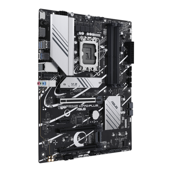 ASUS MB PRIME H770-PLUS Intel H770 LGA1700 DDR5 7200 DP HDMI 3x M2 USB3.2 AURA RGB 2.5Gbit LAN ATX ASUS 5X PROTECTION III Armoury Crate AI Suite 3