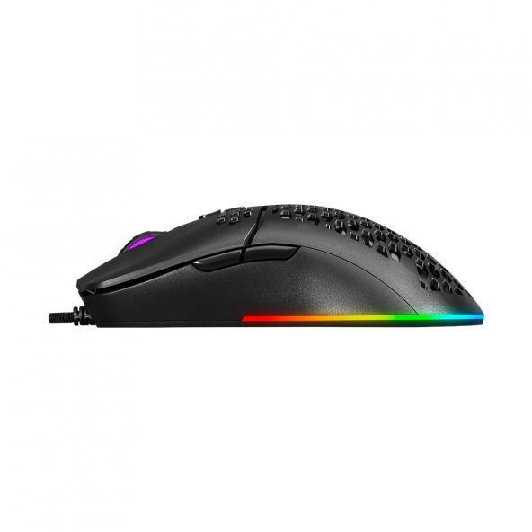 GAMEBOOSTER  m700 air-force rgb aydinlatmali ultra hafif profesyonel oyuncu mouse - 4