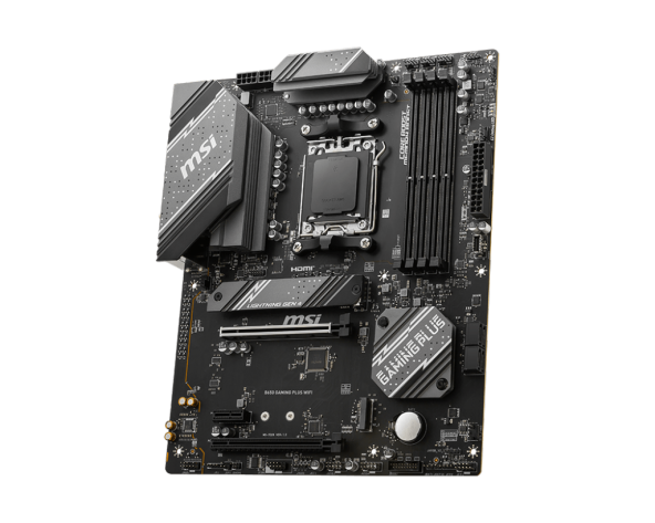 MSI MB B650 GAMING PLUS WIFI AM5 DDR5 6000MHZOC HDMI DP 2xM.2 USB3.2 2.5G LAN WIFI 6E ATX - 3