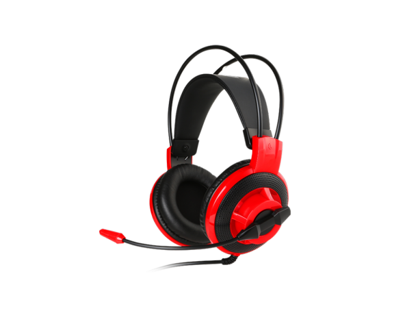 MSI GG DS501 GAMING HEADSET 40MM SURUCU KABLO KUMANDA MIKROFON 2.1M ORGU KABLO 3.5MM JAK KULAKUSTU KULAKLIK