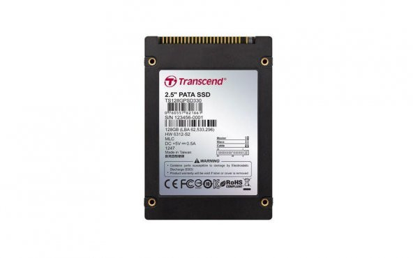 Transcend PSD330 128GB 2.5 inç IDE Notebook SSD - 3