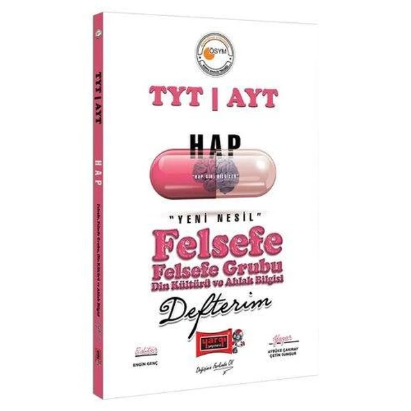 Yargı Yayınları Hap TYT AYT Felsefe Defterim