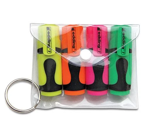 EDDING MINI FOSFORLU KALEM 4 LU (ED7P499) - 2