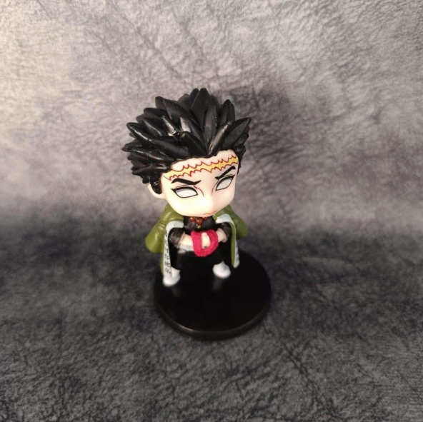 Anime Figür Demon Slayer Gyomei Himejima 7 cm Karakter Figür Oyuncak Biblo 15439 - Resim 2