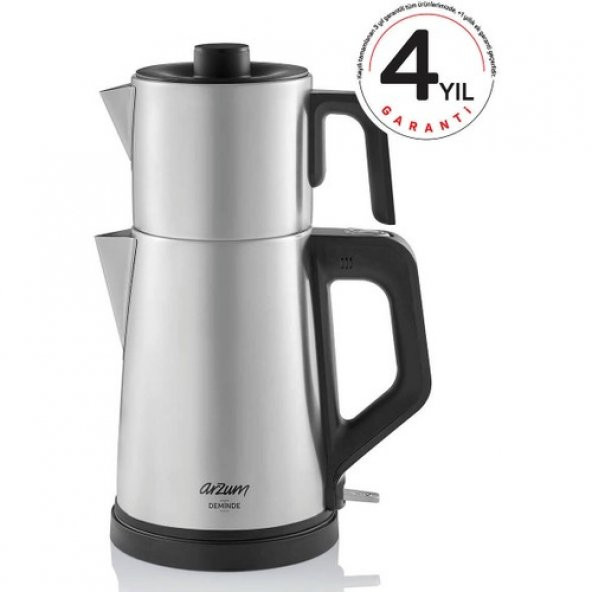 Arzum AR3129 Deminde Çay Makinesi Inox - 2