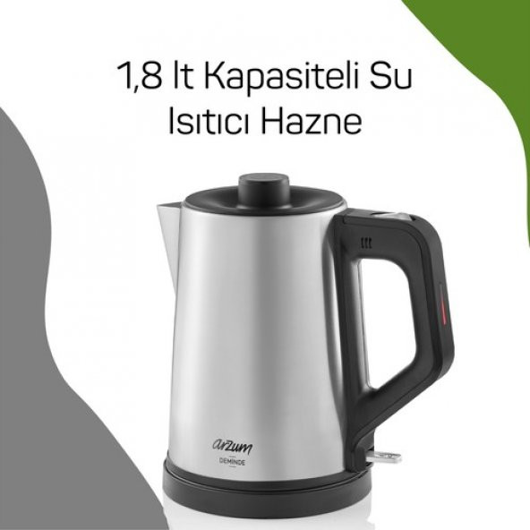 Arzum AR3129 Deminde Çay Makinesi Inox - 5