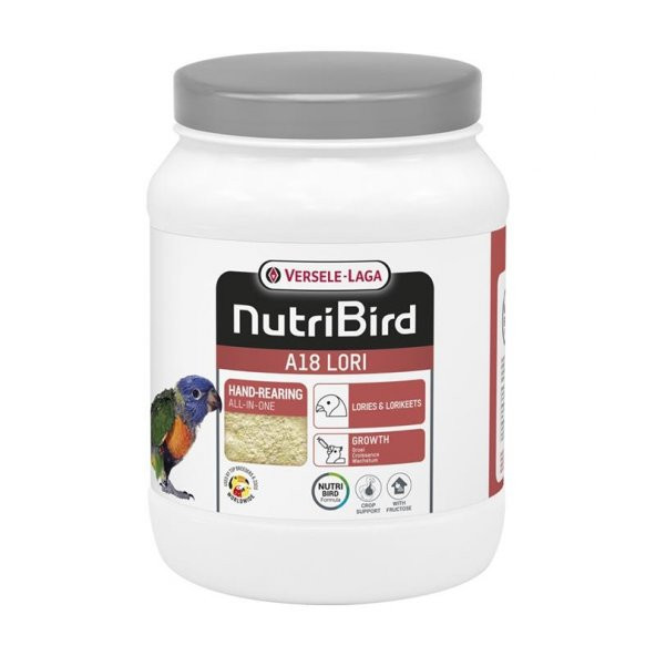 Versele Lage Nutrıbırd Lori A18 Kuş Elle Besleme Maması 800gr