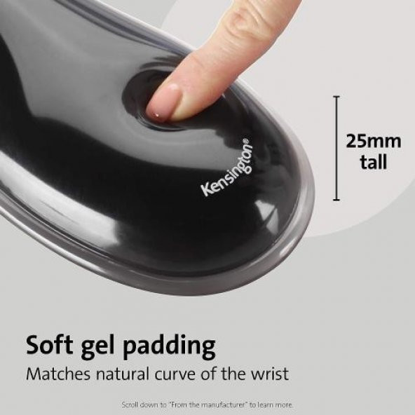 Kensington Entegre Bilek Destekli Duo Gel Mouse Pads - KOD:62401 - 2