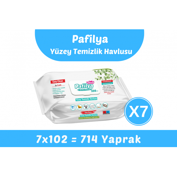 Pafilya Easy Clean 102 Li Yüzey Temizlik Havlusu 7 Adet