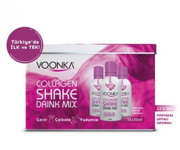 Voonka Beauty Collagen Shake Drink Mix 15x50 ml