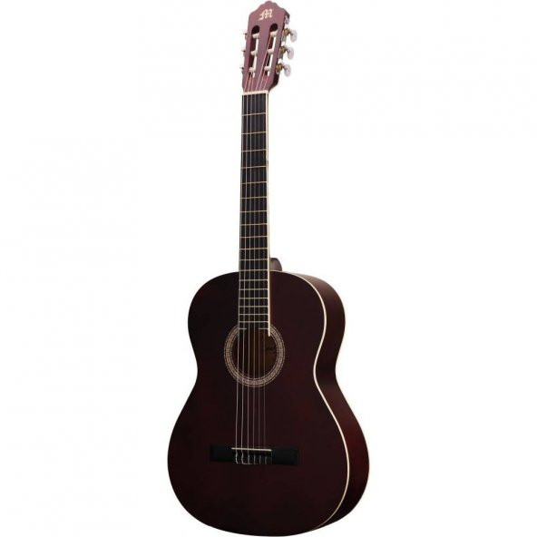 Miguel Angela MA1M-WR Bordo Klasik Gitar (Mat Cilalı) - 3