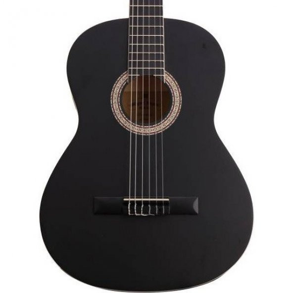 Miguel Angela MA1M-BK Siyah Klasik Gitar (Mat Cilalı) - 2
