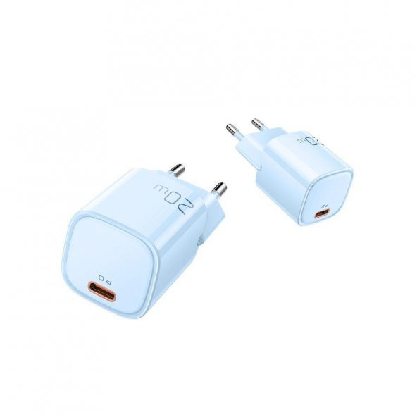 Mcdodo CH-4022 20W PD TypeC Hızlı Şarj Cihazı -Mavi - 2